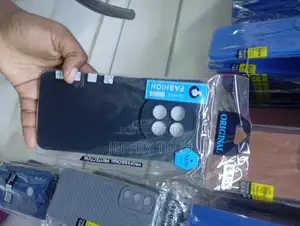 Black Silicone Phone Case Appears With for the Tecno Camon 30,
