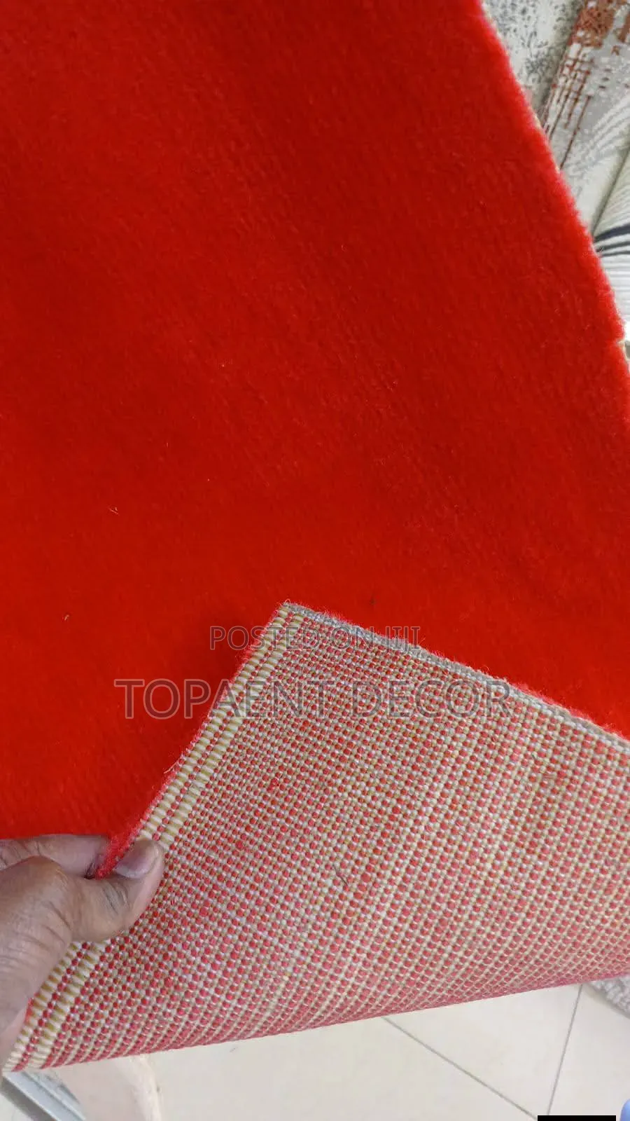 Tumble Friendly Floors Red Wall to Wall Carpets