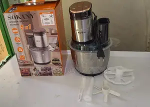 Sokany 3l Chopper – 5 in 1 Multifunctional Food Processor