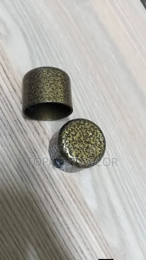 Antic Gold, Heavy Duty Powder Coated Window Rod Cups
