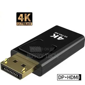Displayport to Hdmi 60hz Uhd Converter Adapter