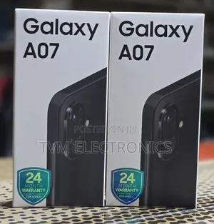 New Samsung Galaxy A07 4G 64 GB Black