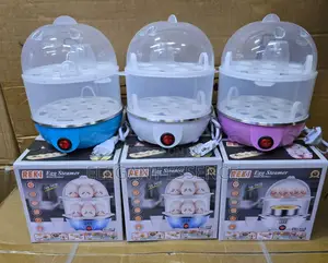 14pcs Electric Egg Boiler Steamer-double Layer