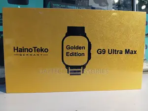 Haino Teko G9 Ultra Max Gold Edition Smart Watch.