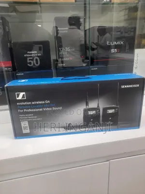 The Sennheiser Ew G4 Camera-Wireless Cardioid Handheld Microphone