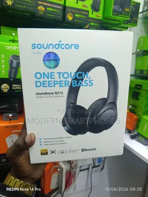 Soundcore Q11i
Wireless Over Ear Headphones 60hr Playtime