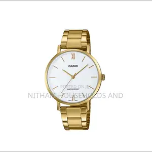 Casio LTP Vt01g 7b Gold Tone Dress Watch for Women