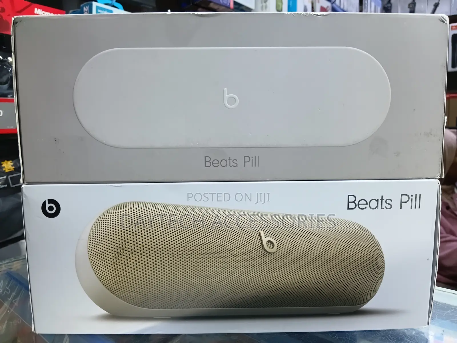 This Is a Beats Pill Portable Wireless Bluetooth Speaker.