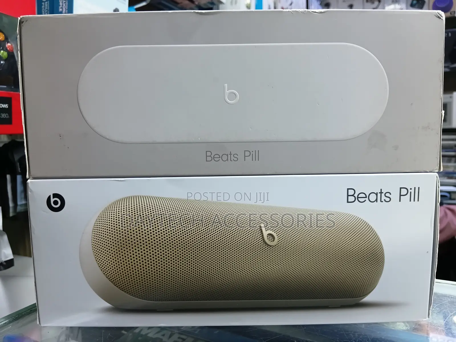 This Is a Beats Pill Portable Wireless Bluetooth Speaker.