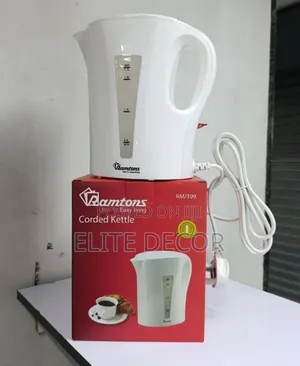 Ramtons Corded Kettle 1.7litres Rm399 White Color