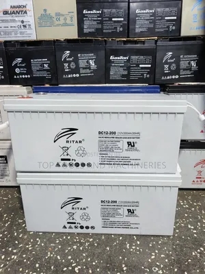 Heavy Duty Dc12v Ritar 12v200ah 20hrs Deep Cycle Solar Backup Battery