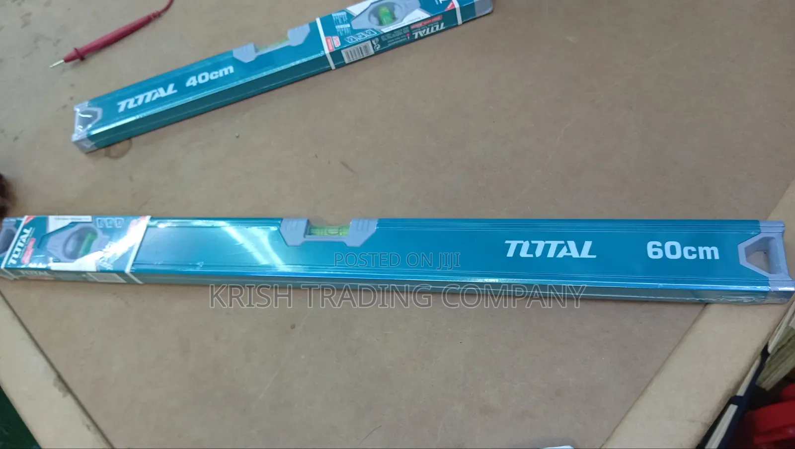 Total 60cm Spirit Level (Aluminium)