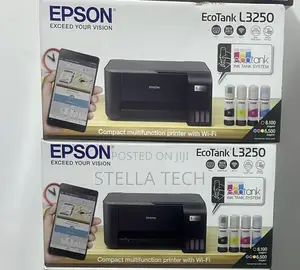 Epson Ecotank L3250 A4 Wifi Wireless All in One Ink Tank Printer
