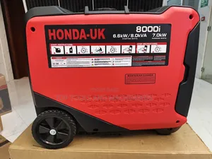 8kva Honda Super Silent Keystart Portable Petrol Generator Withwheels