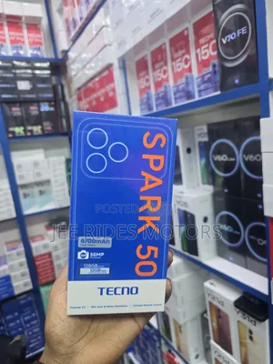 New Tecno Spark 50 128 GB Gray