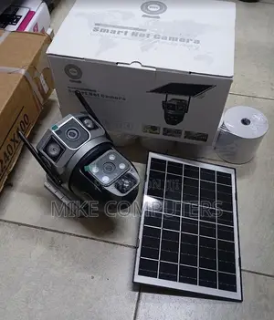 V380 Pro Solar Camera – Dual Lens, Motion Tracking Pir Detection