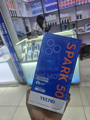 New Tecno Spark 50 128 GB Black