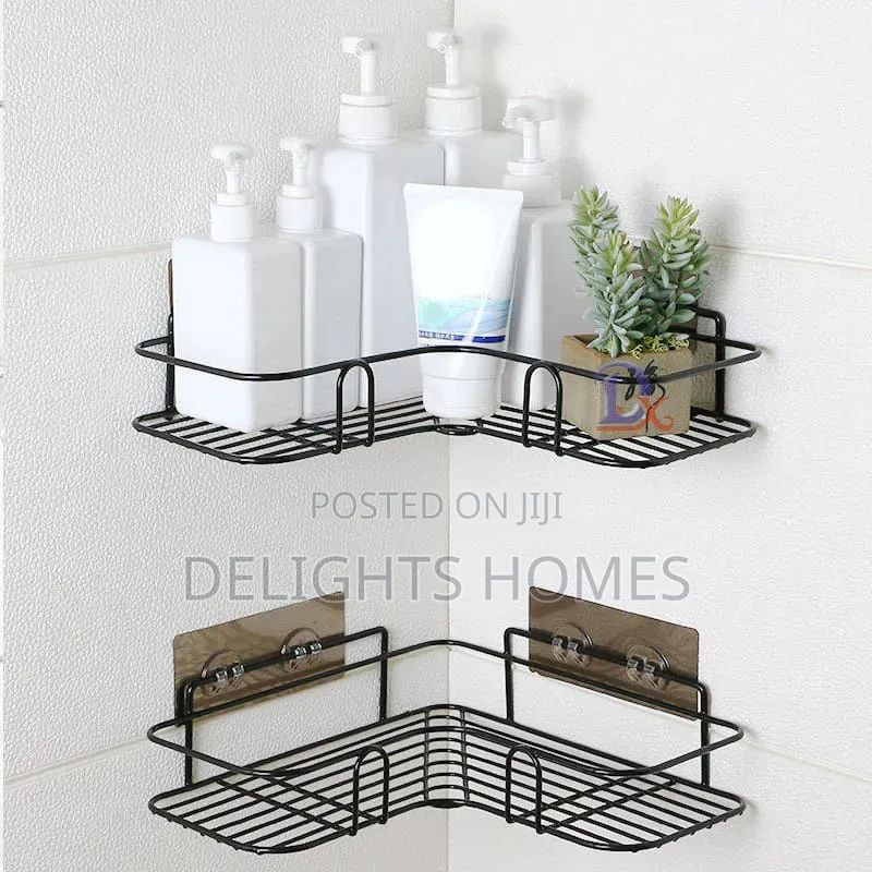 Bathroom Shelves Triangular Corner Shelf_tt