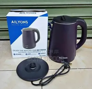 Ailyons 2.2l Electric Plastic Kettle – Fast Boil With Auto Shut-Off