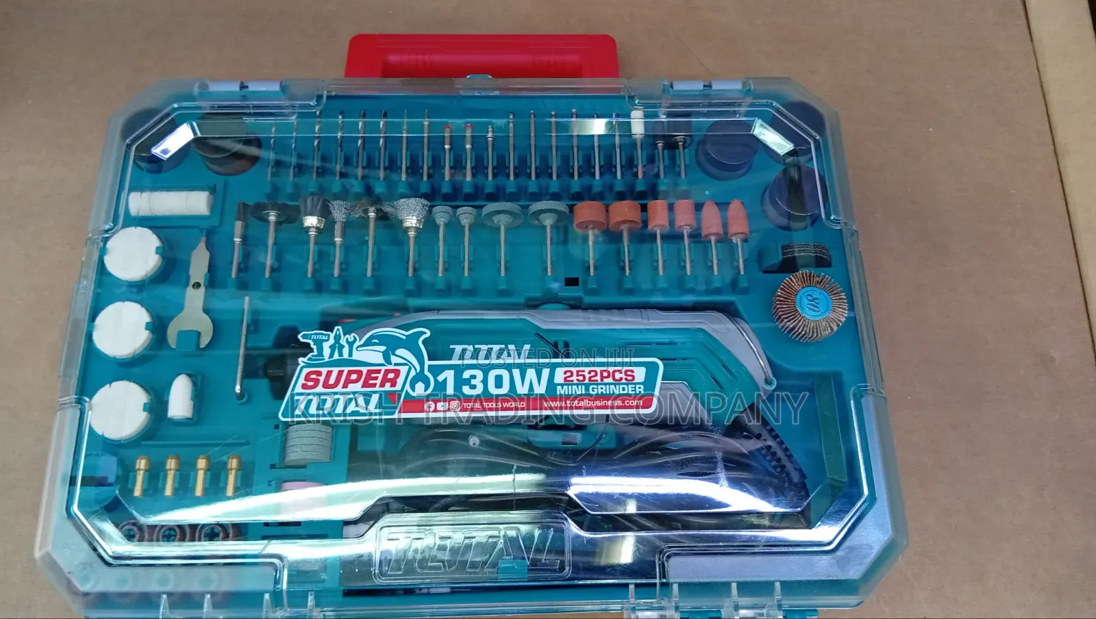 Total 252pcs Mini Grinder Accessories Set