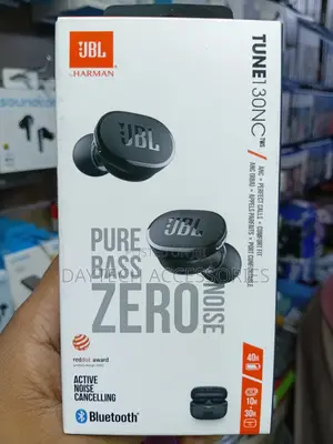 JBL Tune 130 Nc TWS Waterproof True Wireless in-Ear Earbuds - Black