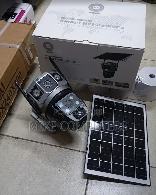 Dual Lens 4g Solar Camera – V380 Pro App Remote Access