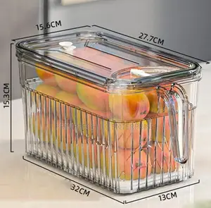 Acrylic 3ltrs Fridge Containers