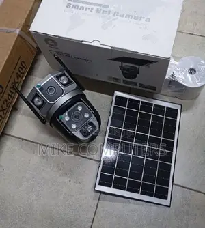 Dual Lens 4g Solar Security Camera – V380 Pro PTZ Outdoor Surveillance
