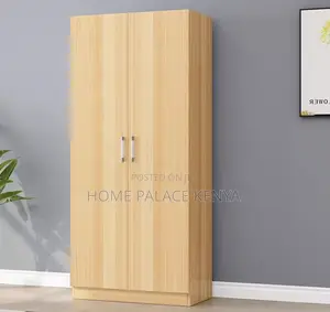 Wardrobe: Double Door Compact Bedroom Storage