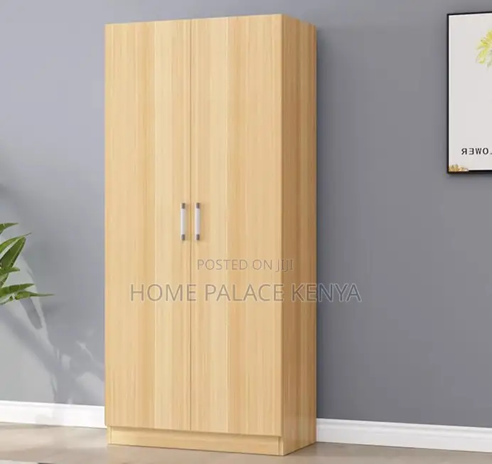 Wardrobe: Double Door Compact Bedroom Storage