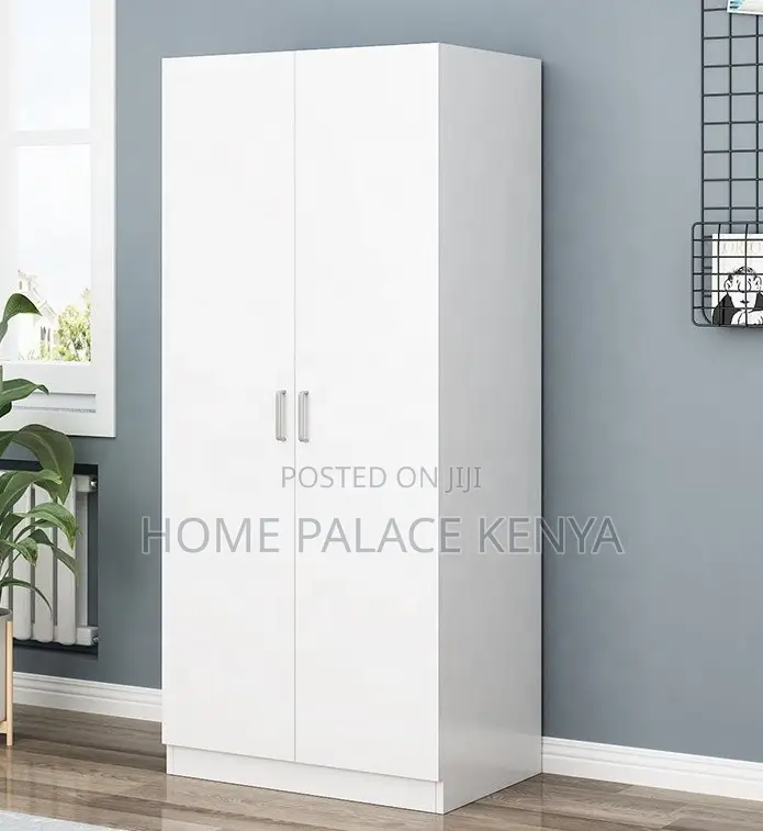 Wardrobe: Double Door Compact Bedroom Storage