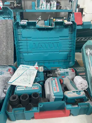 Total 20v Cordless Impact Wrench Kit