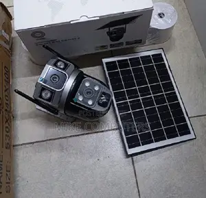 Smart 4g Solar PTZ Camera With Dual Lens Two-Way
