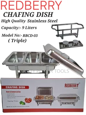 Stainless Steel 9 LTR Capacity Complete With Water Pan
