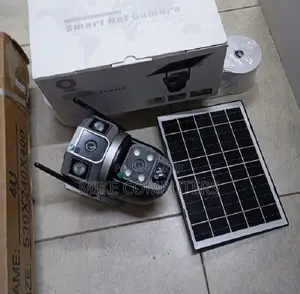Dual Lens V380 Pro Solar Camera With Motion Sensor