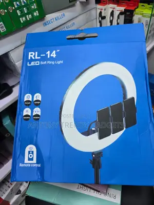 Rl-14 Dimmable Ring Light With Phone Holder and Stand