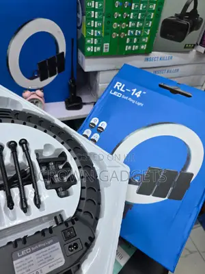 14 Inch Rl-14 Ring Light With Remote and Tripod Stand
