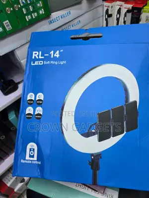 Rl-14 Dimmable Led Ring Lamp for Streaming and Makeup