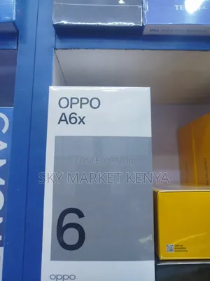 New Oppo A6x 128 GB Blue