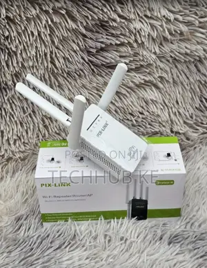 Wifi Extender 300mbps Pix-Link Wireless Repeater With 4 Antennas