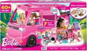 Barbie Dream Camper Playset With Roof Tent