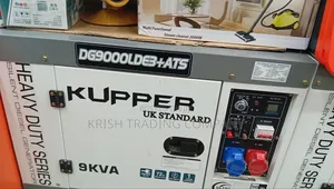 Kupper Uk Standard Dg9000lde3+Ats 9kva Diesel Generator