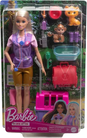 Barbie Careers Doll Accessories, Recovery Playset With Blonde Doll