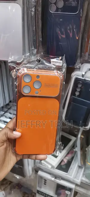iPhone 16 Pro Max Orange Protective Phone Case
