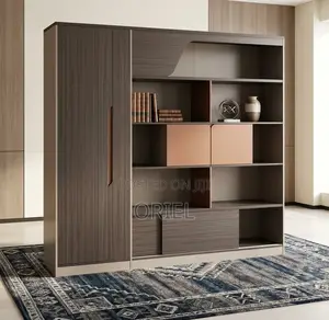 Office Cabinet : 2.4m Office Executive Display Cabinet