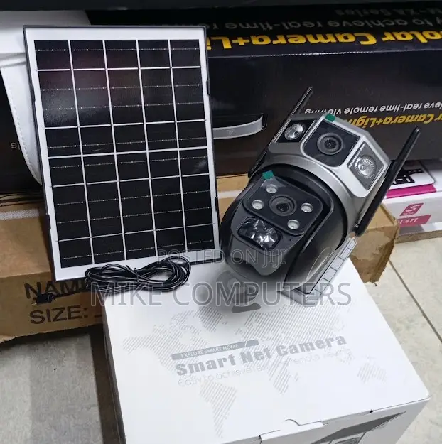 Wireless 4g Solar Security Camera With Two-Way Talk