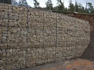 Galvanised Gabion Boxes 2 × 1 × 1 in Kenya