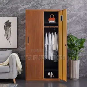 Storage Units; 2-Door Bedroom Lockable Cabinet