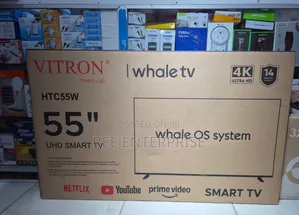 Vitron 55"inches Whale Os Smart Uhd Tv