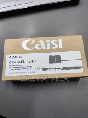Caisi Cs-en-El14a Type-C Dummy Battery for Nikon Cameras